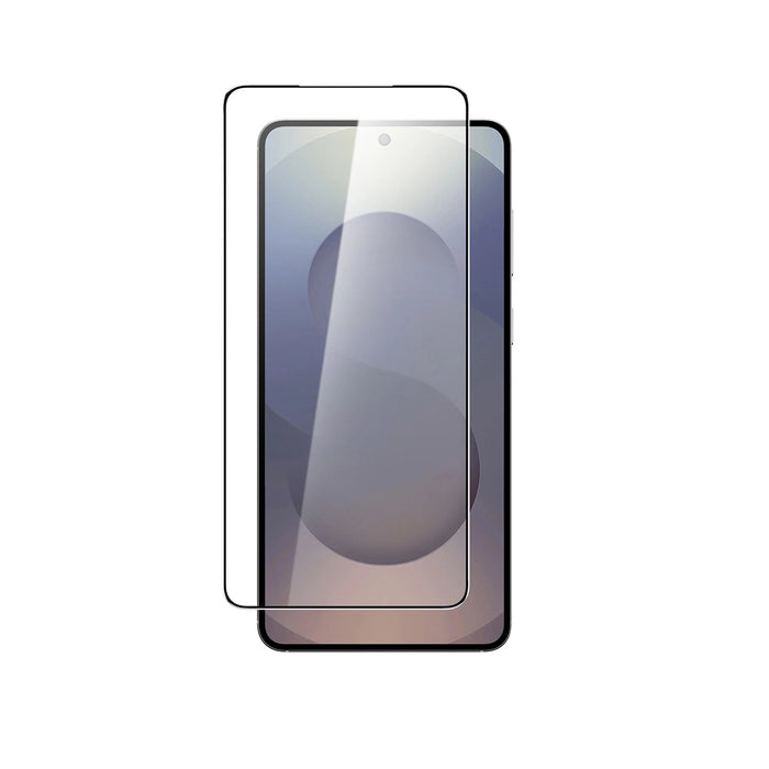 AmazingThing Radix Full Glass закалено стъкло с черна рамка за Samsung S25 Edge