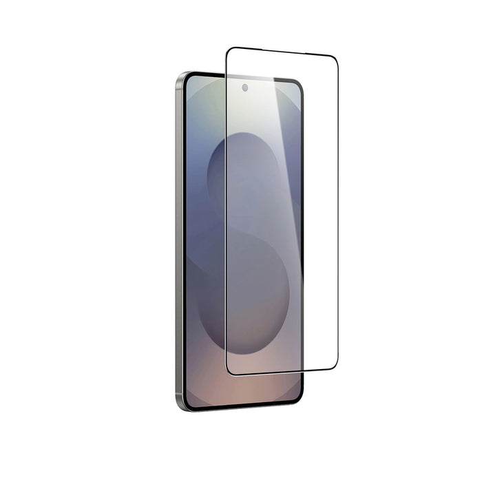 AmazingThing Radix Full Glass закалено стъкло с черна рамка за Samsung S25 Edge