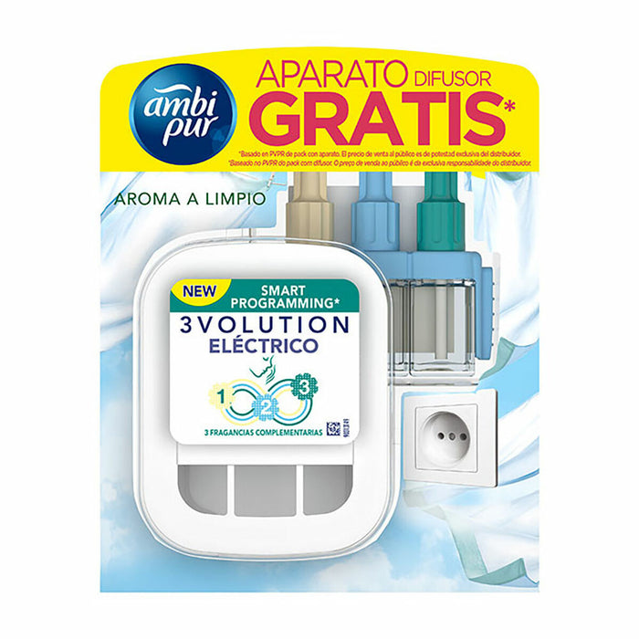 Ароматизатор Ambi Pur 3evolution aroma limpio 21 ml