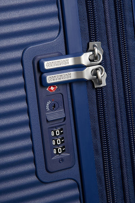 Куфар American Tourister Spinner Expandable Suitcase Hard Navy 35,5 L Polypropylene (PP)