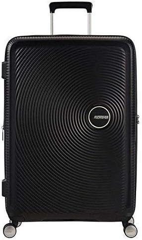Среден куфар American Tourister Soundbox Medium - бас черен