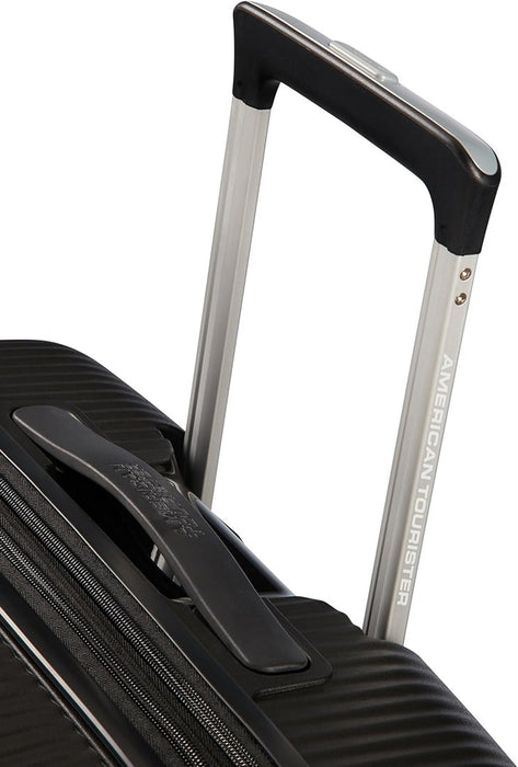 Среден куфар American Tourister Soundbox Medium - бас черен