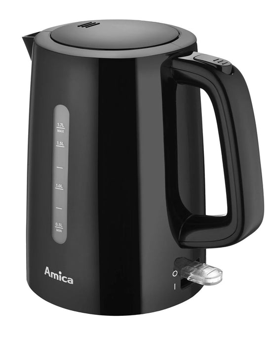 Amica KF 1014 1.7 л 2200 W електрическа кана Черна