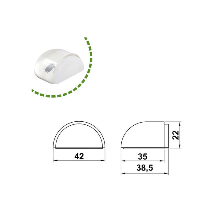 СТОПЕР ЗА ВРАТА AMIG Модел 409