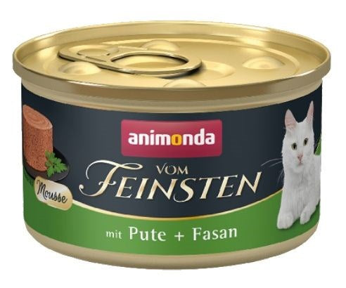 ANIMONDA Vom Feinsten Mousse Турция с фазан - мокра храна за котки - 85g