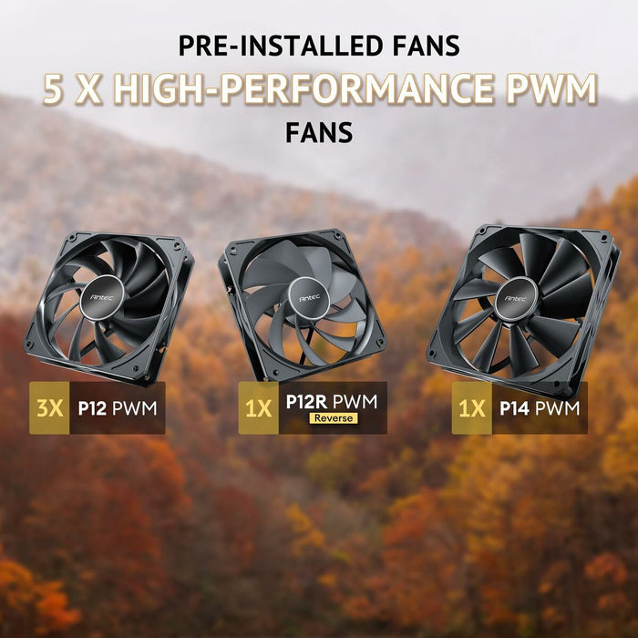 ATX полу-висока кутия Antec 0-761345-10177-6