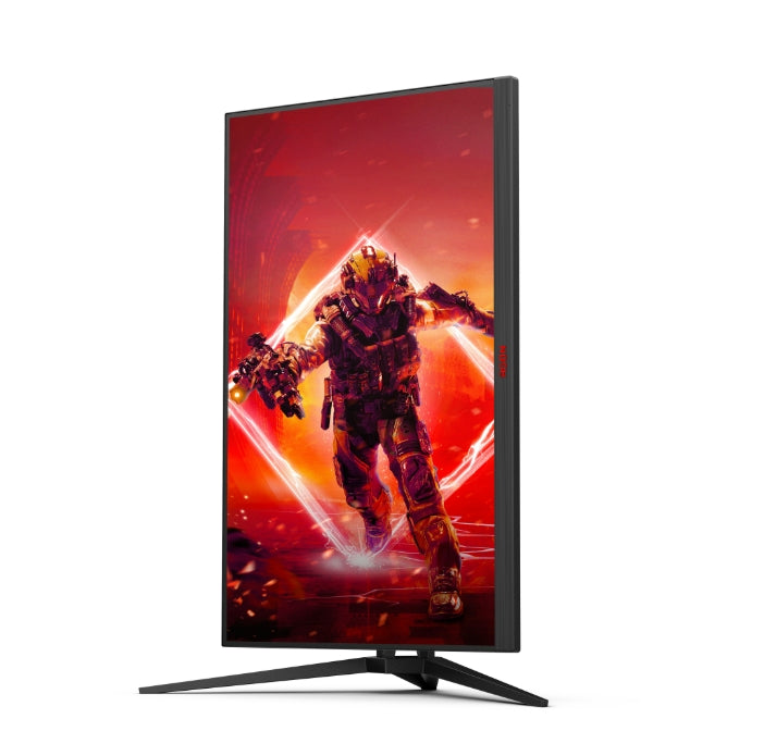AOC AG325QZN/EU, 31.5" Fast VA WLED, 2560x1440@240Hz, 1ms GtG, 0.5ms MPRT, 400cd m/2, 4000:1, 80M:1 DCR, Adaptive Sync, FlickerFree, Tilt, Height Adjust, Pivot, Swivel, 2xHDMI, 2xDP, USB хъб