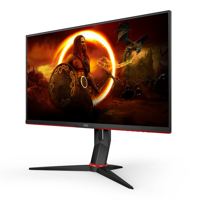 AOC Q27G2U/BK 27 VA WLED 2560x1440 144Hz sRGB Покритие 121 1 ms 250 cd/m 178/178 º Подвижна стойка VESA 2xHDMI DP USB хъб