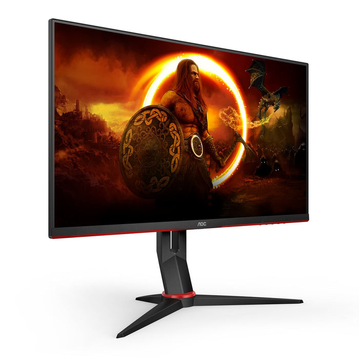AOC Q27G2U/BK 27 VA WLED 2560x1440 144Hz sRGB Покритие 121 1 ms 250 cd/m 178/178 º Подвижна стойка VESA 2xHDMI DP USB хъб