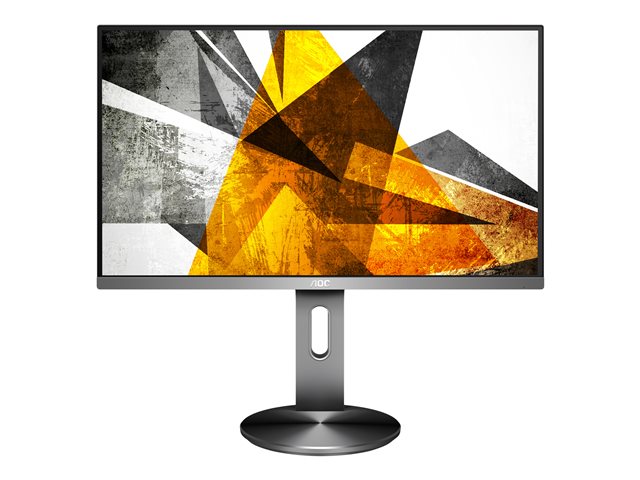 Монитор AOC 27 16:9 IPS, WLED, 3840x2160 60Hz, 5ms, 350 cd/m2, 1000:1, 178/178, FlickerFree, Frameless, 2xSpeakers, VESA, Height ad
