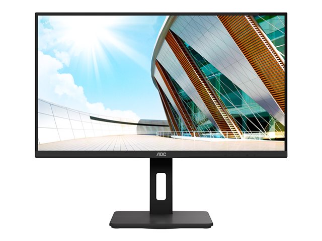 AOC U28P2A 28 инча IPS UHD 3840x2160 16:9 1000:1 300cd/m2 178/178 4ms Pivot 2xDP 2xHDMI AdaptiveSync USB ХЪБ ГОВОРИТЕЛИ VESA 100x100