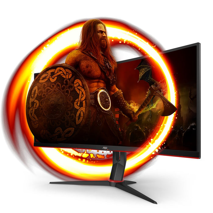 AOC CU34G2X/BK 34 Извит 1500R 21:9 VA, WLED, 3440x1440 144Hz, 4ms, 1ms, 300cd/m2, 3000:1 (80M:1 динамичен), 178/178, sRGB119, Fli