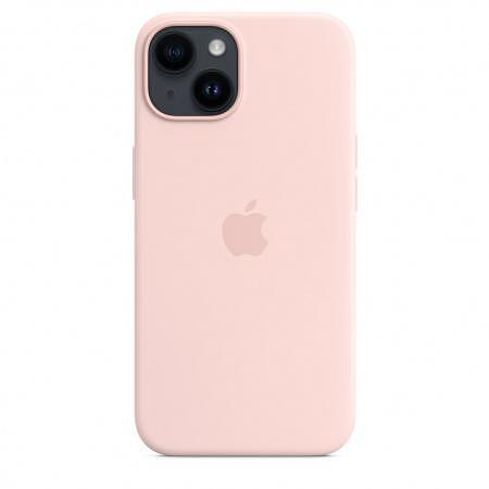 Калъф Apple iPhone 14 Silicone Pink mprx3