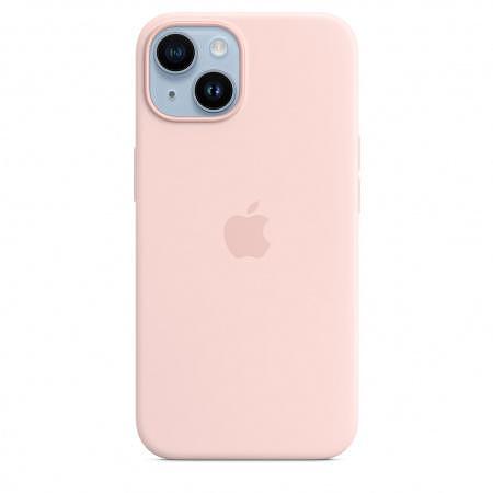 Калъф Apple iPhone 14 Silicone Pink mprx3