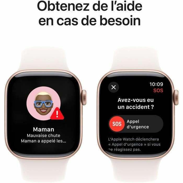 Смарт часовник Apple Watch Series 10 Розов 1,77"