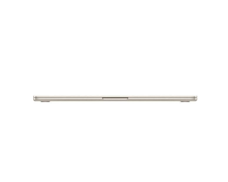 Apple 15-инчов MacBook Air: Apple M3 чип с 8-ядрен процесор и 10-ядрен графичен процесор, 16GB, 256GB SSD - Starlight