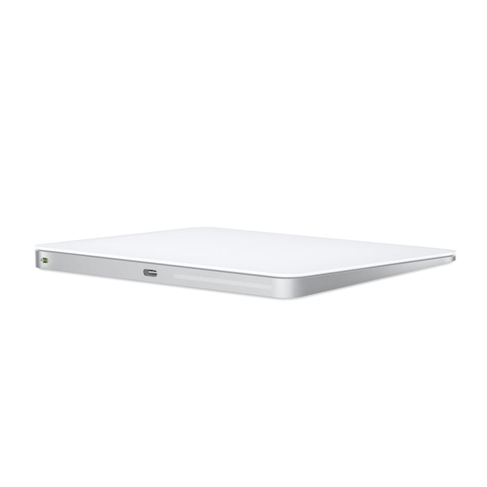 Apple Magic Trackpad (2024) - бяла мултитъч повърхност