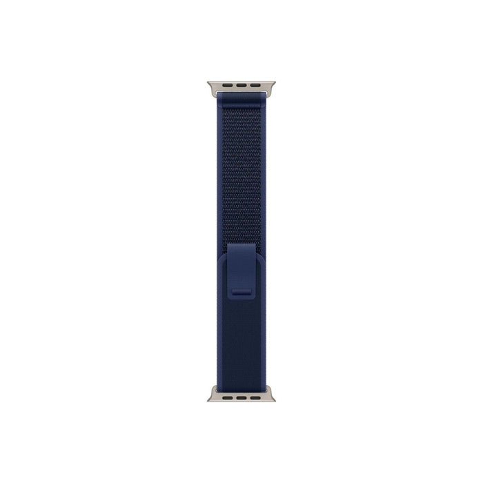 Apple Watch 49mm Loop: Blue Trail Loop - S/M - Естествено титаниево покритие