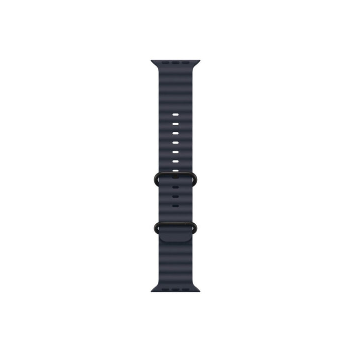 Каишка Apple Watch 49 mm: Удължение на каишката в синьо океанско покритие - черно титаниево покритие