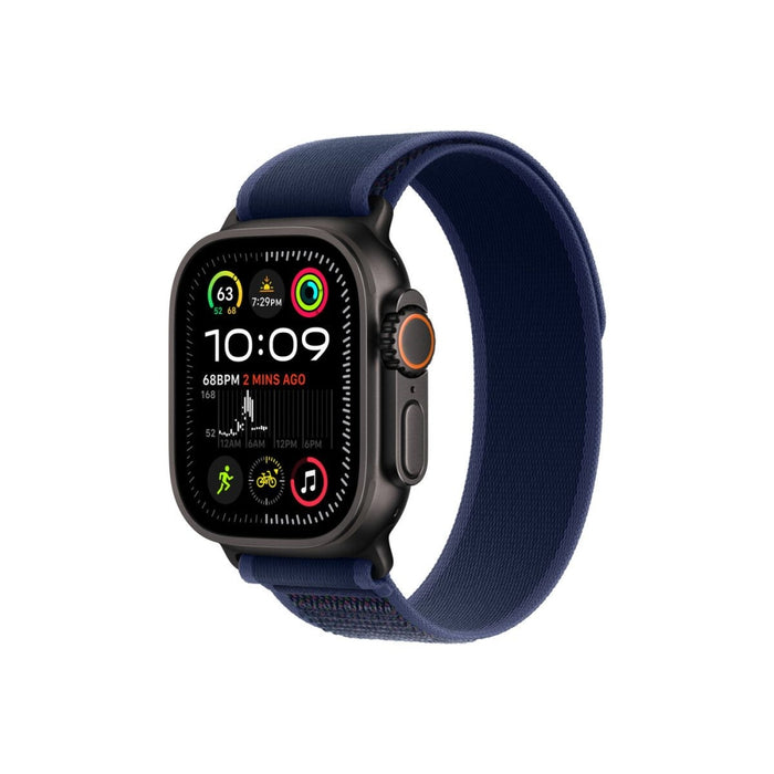 Apple Watch 49mm Loop: Blue Trail Loop - S/M - Черно титаниево покритие