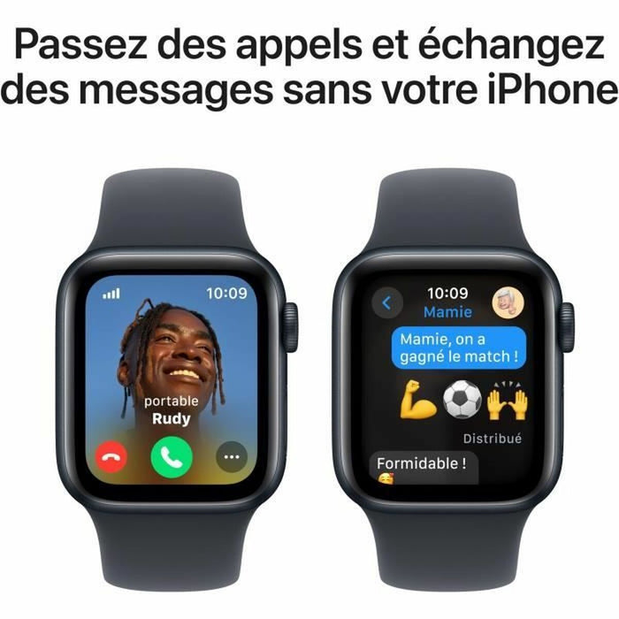 Смарт часовник Apple SE (2024) Черен 40 mm