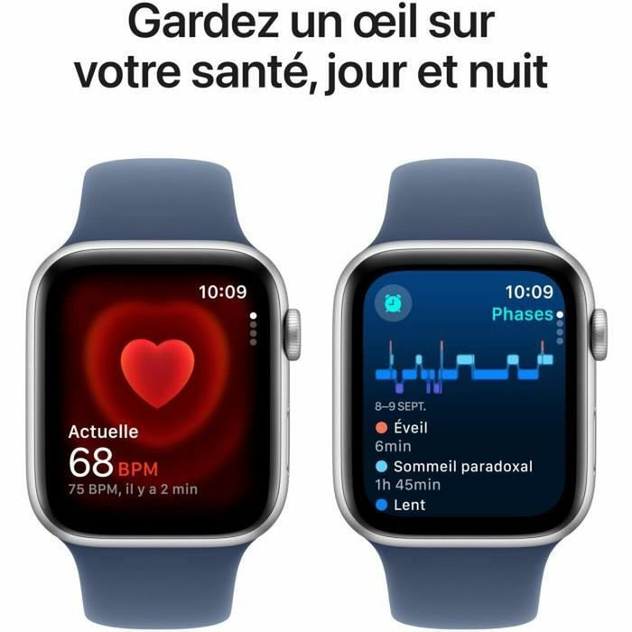 Смарт часовник Apple Watch SE Син Сребрист Ø 44 mm