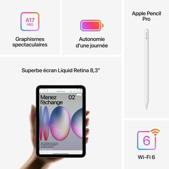 Таблет Apple Ipad Mini 8,3" starlight 512 GB