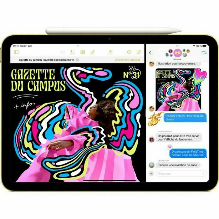 Таблет Apple iPad A16 Jaune 11" 128 GB