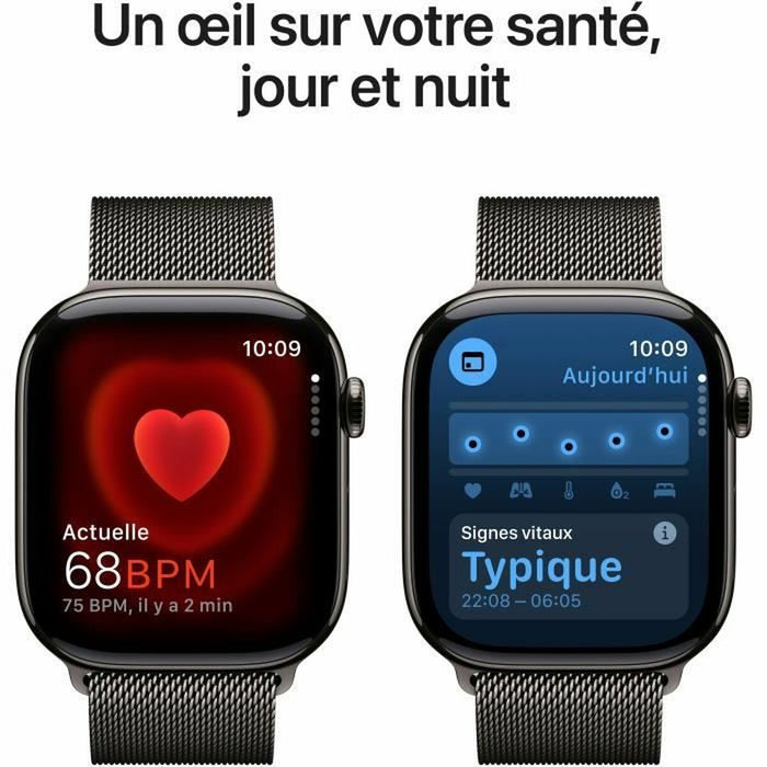 Смарт часовник Apple Apple Watch Series 10 46 mm 1,95" Сив Ø 46 mm