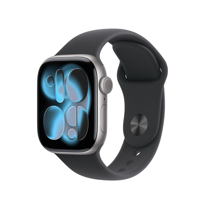 Смарт часовник Apple Черен Сив