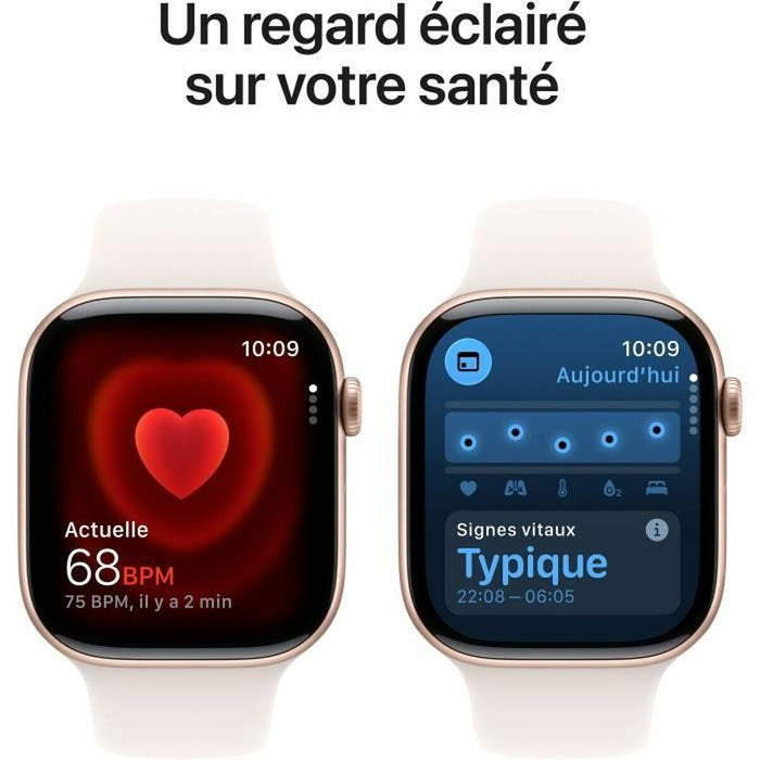 Смарт часовник Apple Розов Розово Златист 46 mm