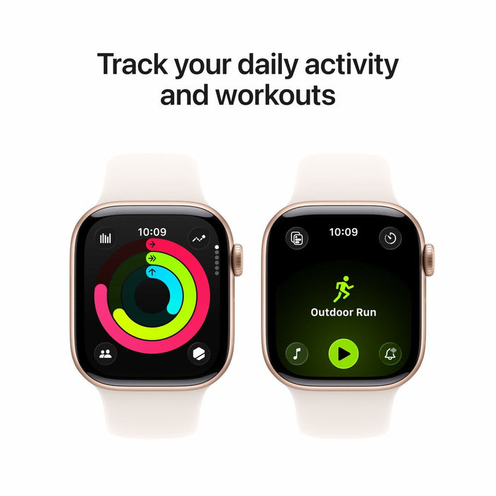 Смарт часовник Apple Розов Розово Златист
