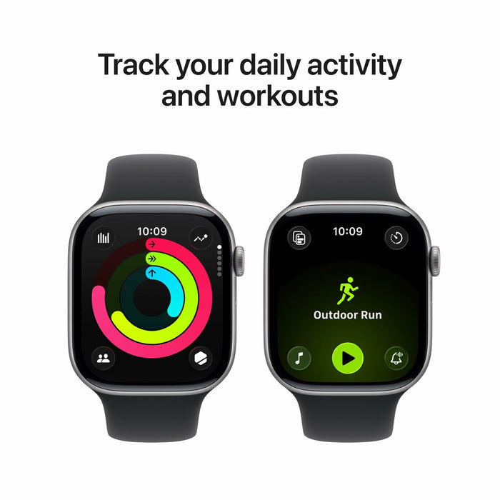 Смарт часовник Apple Черен Сив 46 mm