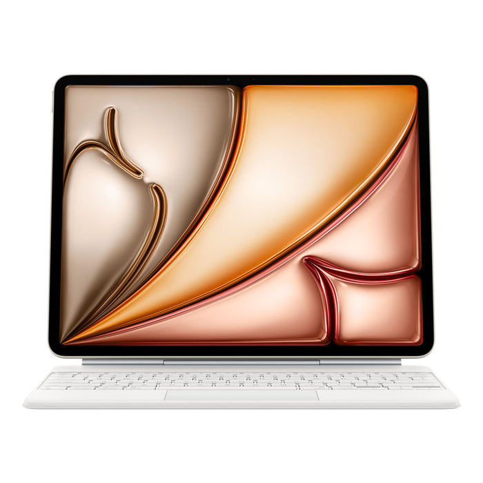 Клавиатура Apple MDFW4Y/A Бял Испанска Qwerty