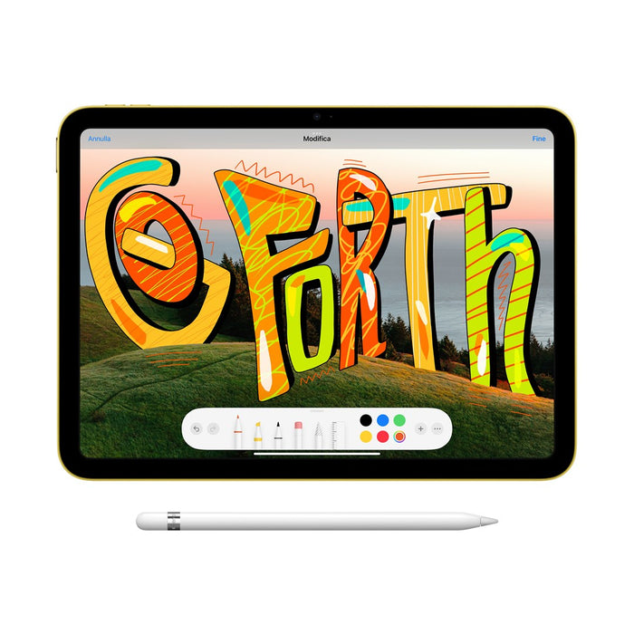 Apple iPad 10.9 (2022) Wi-Fi 64GB No Charger Yellow EU MCM94