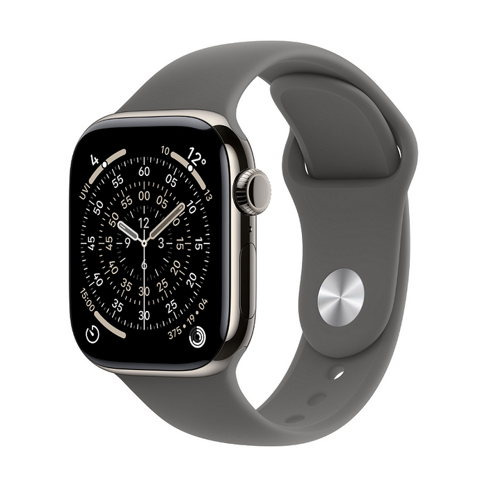 Смарт часовник Apple Watch 11 Cell 42mm Natural/Grey Band S/M mf8m4