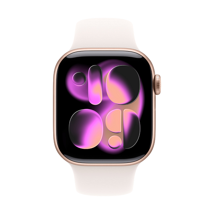 Смарт часовник Apple Watch 11 Cell 42mm Rose Gold/Light Band M/L mf8f4