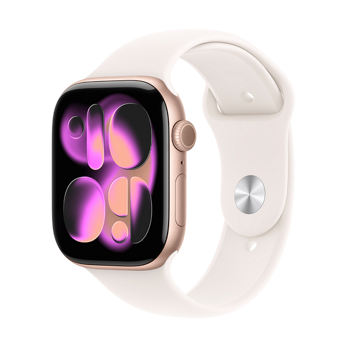 Смарт часовник Apple Watch 11 Cell 46mm Gold/Light Band S/M mfd54