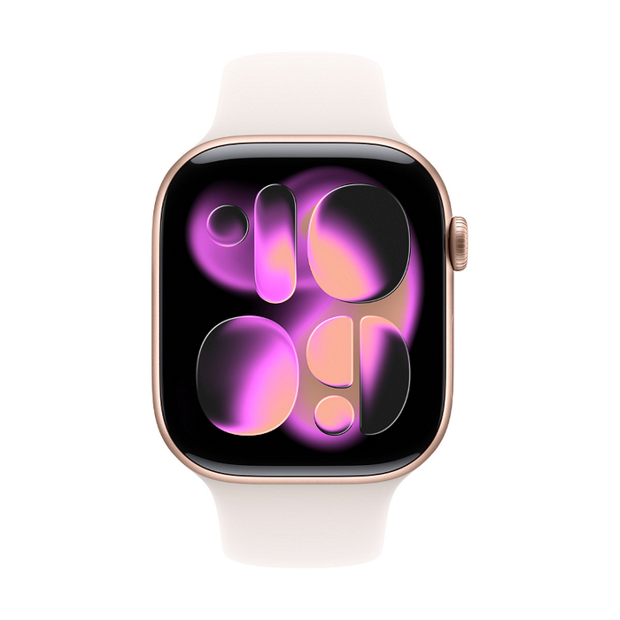Смарт часовник Apple Watch 11 Cell 46mm Rose Gold/Light Band S/M mfcg4