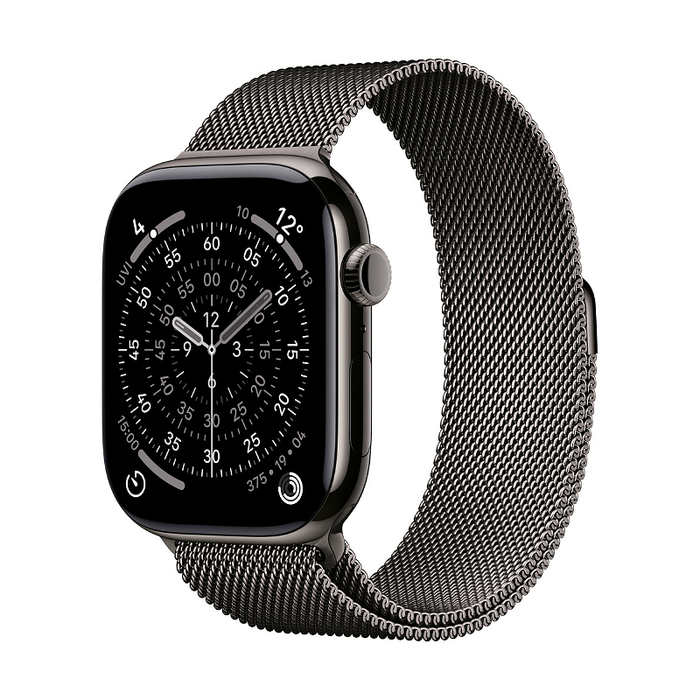 Смарт часовник Apple Watch 11 Cell 46mm Slate/Milanese S/M mfd34