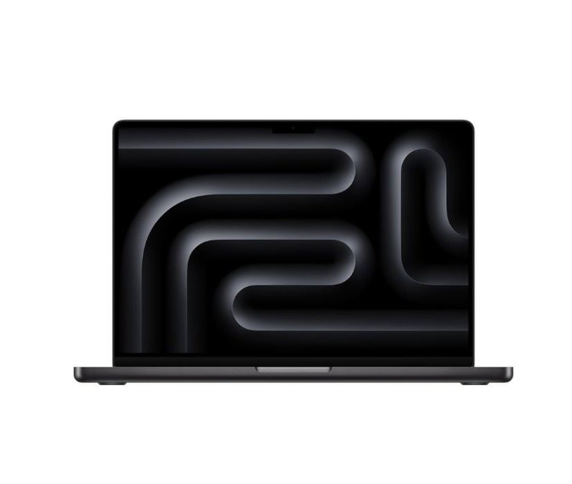 Apple 14-инчов MacBook Pro: Apple M4 чип с 10-ядрен CPU и 10-ядрен GPU, 16GB, 1TB SSD - Space Black, US клавиатура
