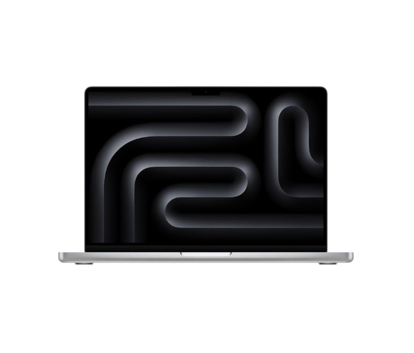 Apple 14-инчов MacBook Pro: Apple M4 чип с 10-ядрен процесор и 10-ядрен графичен процесор, 16GB, 512GB SSD - сребрист, американска клавиатура