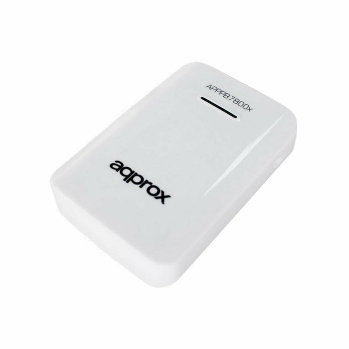 Преносима батерия Powerbank approx! APPPB7800W Бял