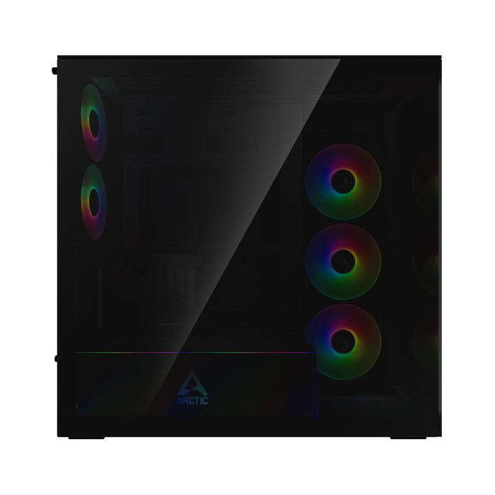 Кутия за компютър Arctic Xtender VG - Black Mid-Tower