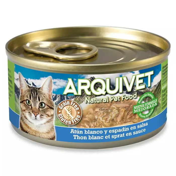 ARQUIVET Tuna and Sprats - мокра котешка храна - консерва - 80гр
