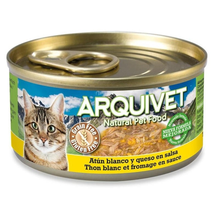 ARQUIVET Tuna with Cheese - мокра котешка храна - консерва - 80гр