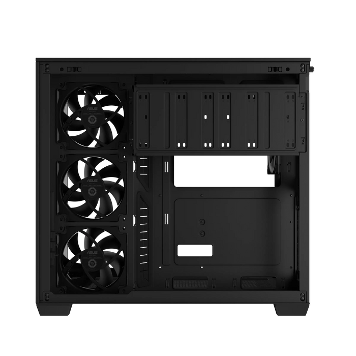 Кутия ASUS A32 PLUS Tempered Glass + 4 ARGB Вентилатора - Black