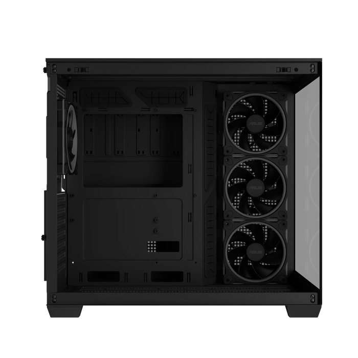 Кутия ASUS A32 PLUS Tempered Glass + 4 ARGB Вентилатора - Black