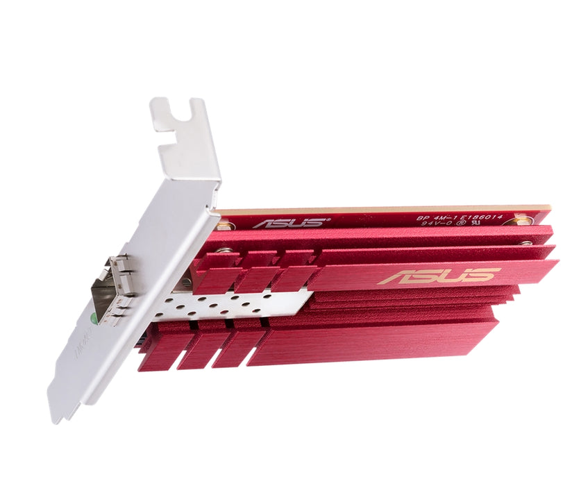 Asus PCIe адаптер, XG-C100F, 10GBase-T PCIe SPF+ порт за предаване на оптични влакна и DAC кабел, вградена QoS технология