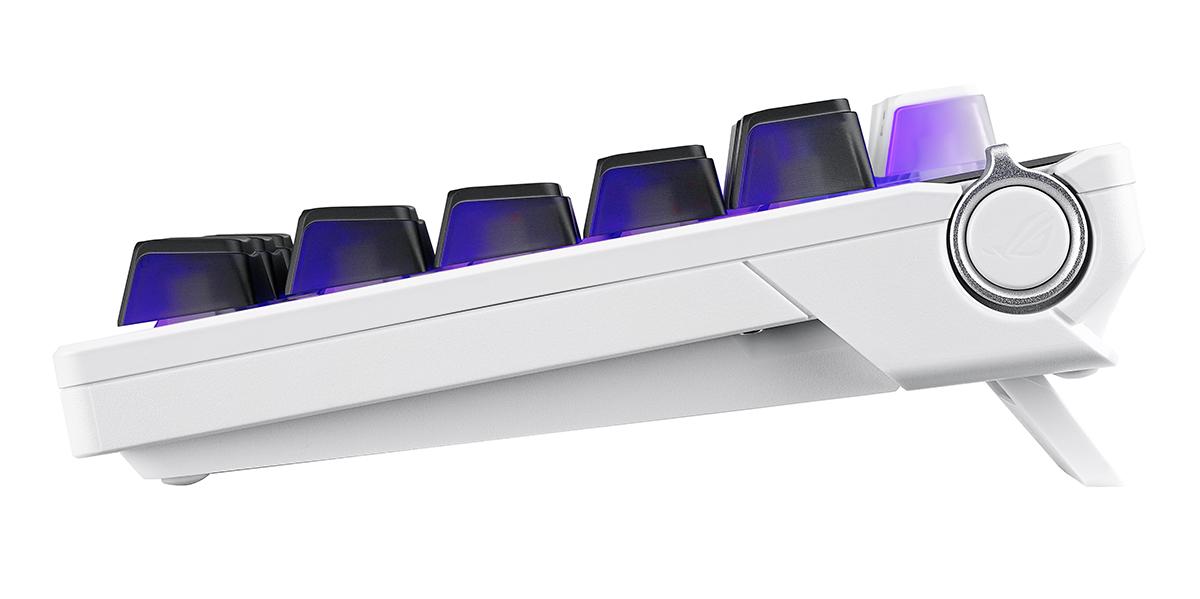 Геймърска безжична Клавиатура ASUS ROG Azoth X - White